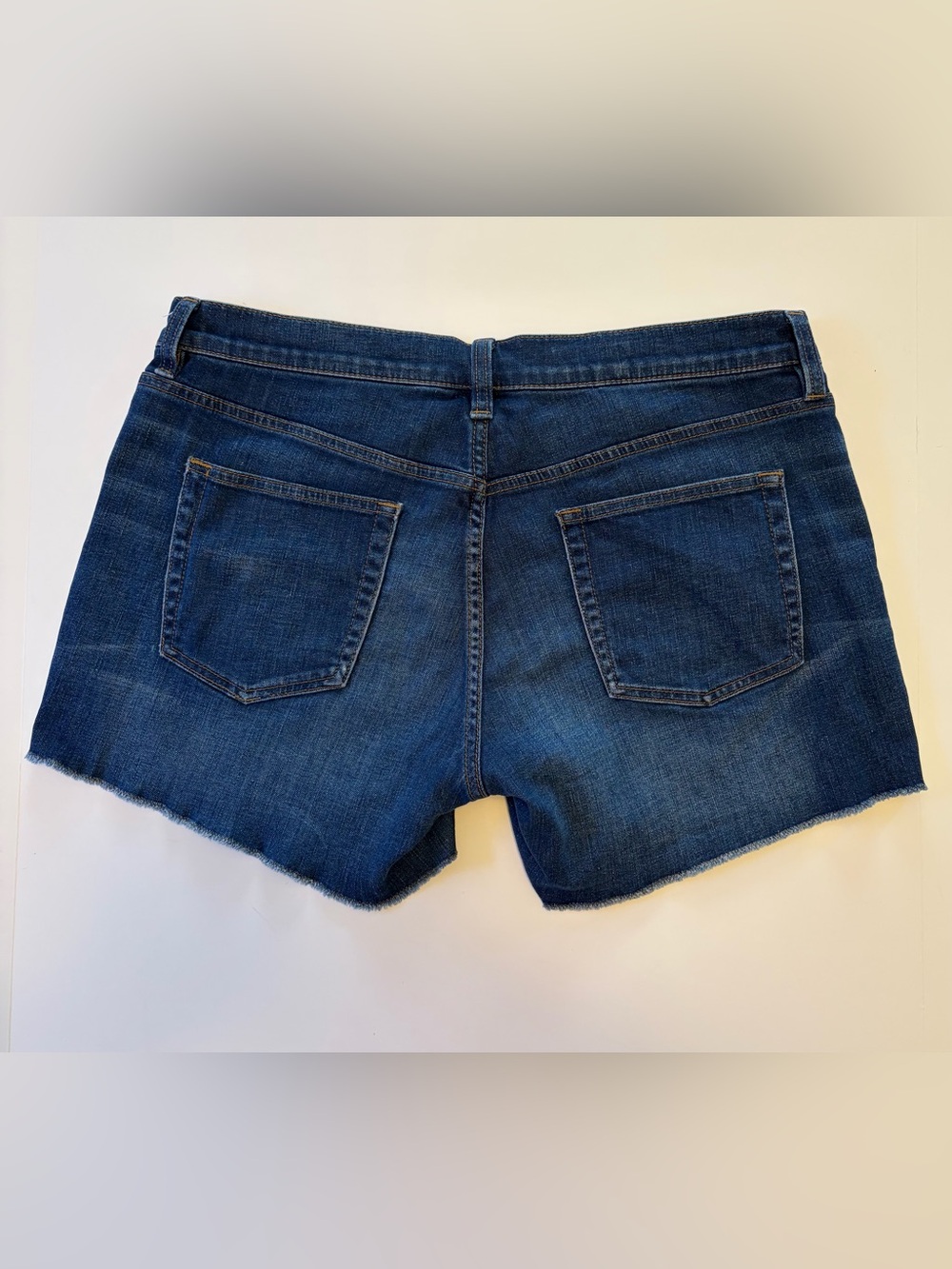 J. Crew Indigo Denim Cut Off Shorts 31 - Picture 2 of 7
